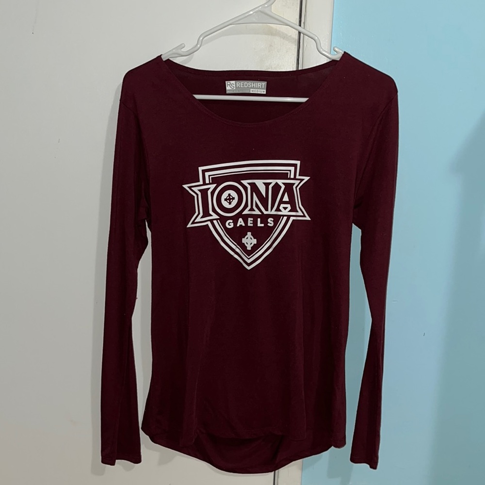 Iona College University Gaels Open Back Long Sleeve Shirt